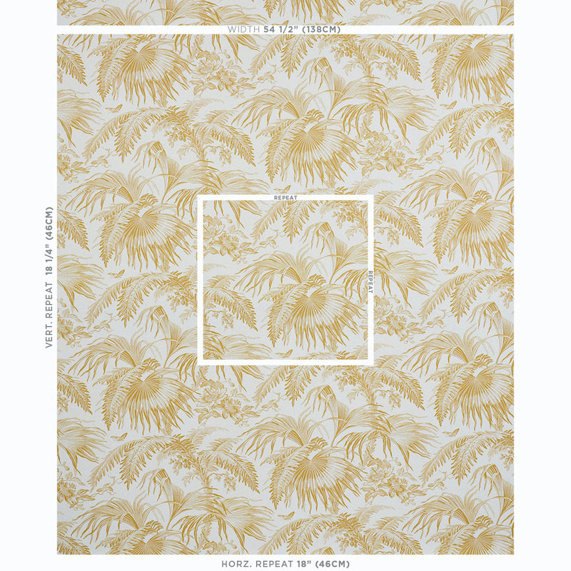 TOILE-TROPIQUE-GOLD-SCHUMACHER-5011480