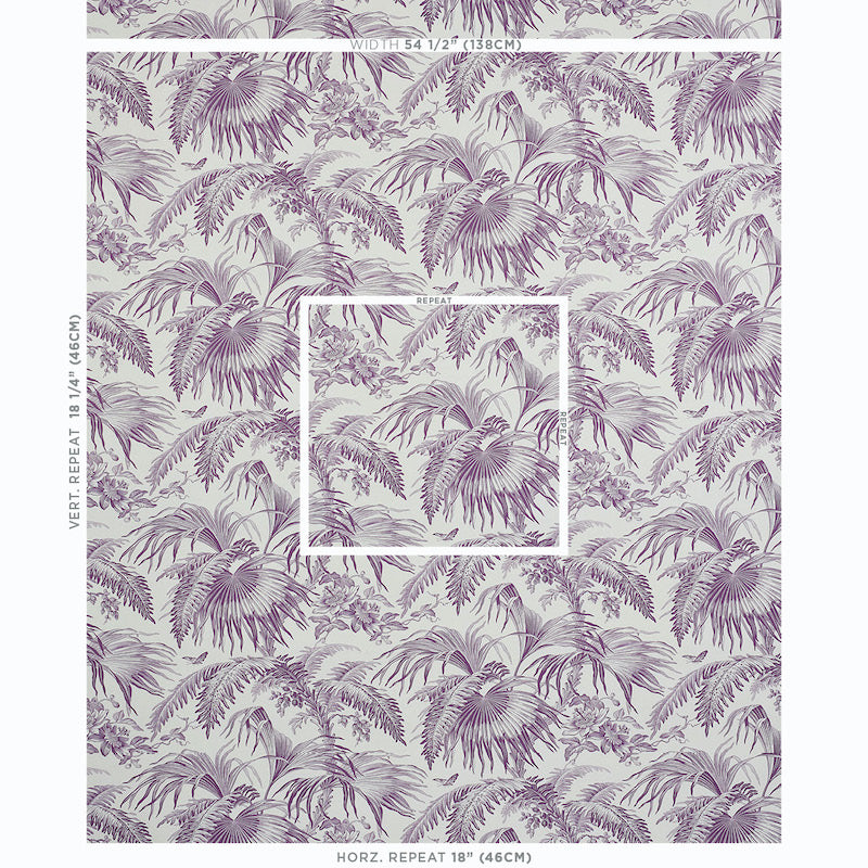 TOILE-TROPIQUE-PURPLE-SCHUMACHER-5011482