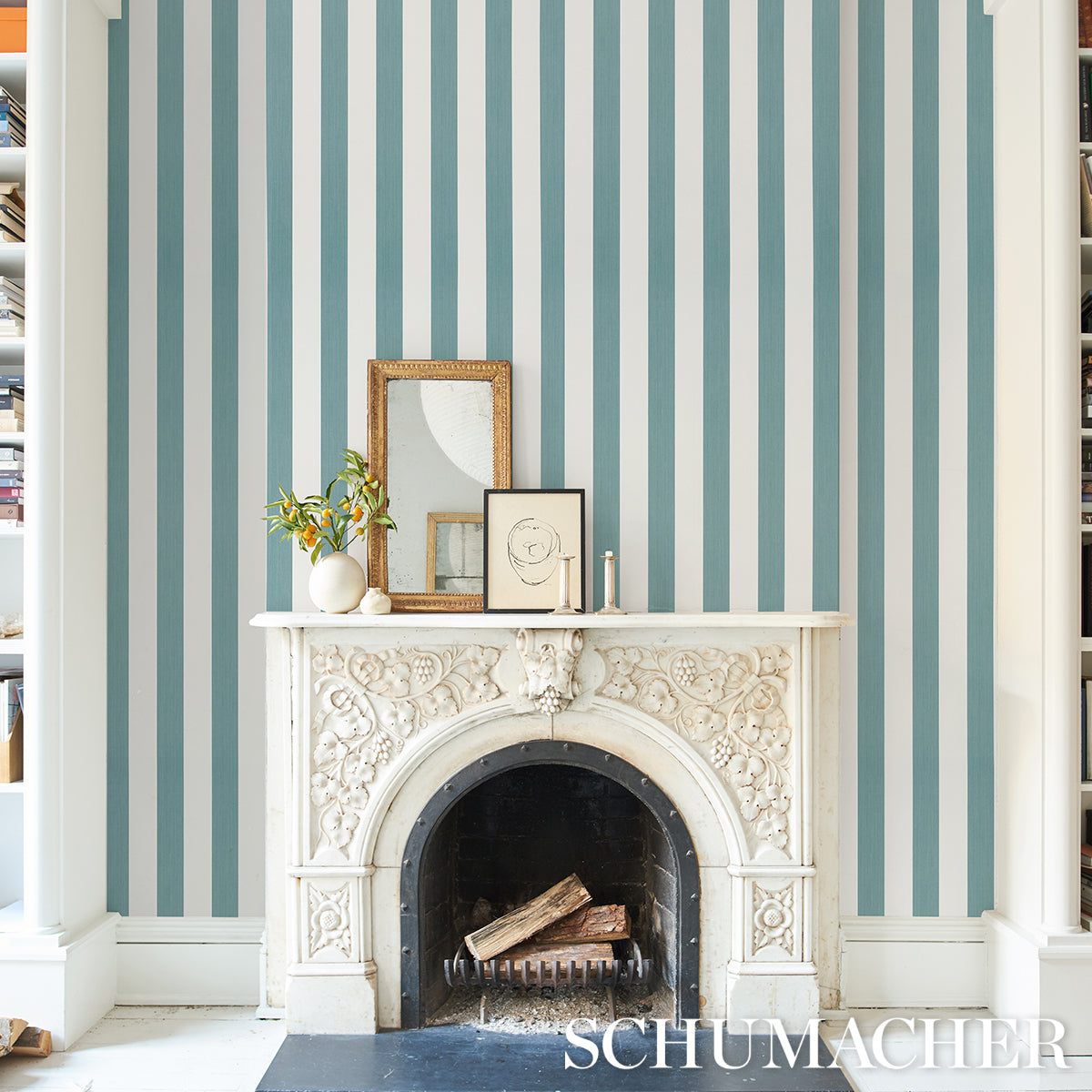 EDWIN-STRIPE-WIDE-TEAL-SCHUMACHER-5013623