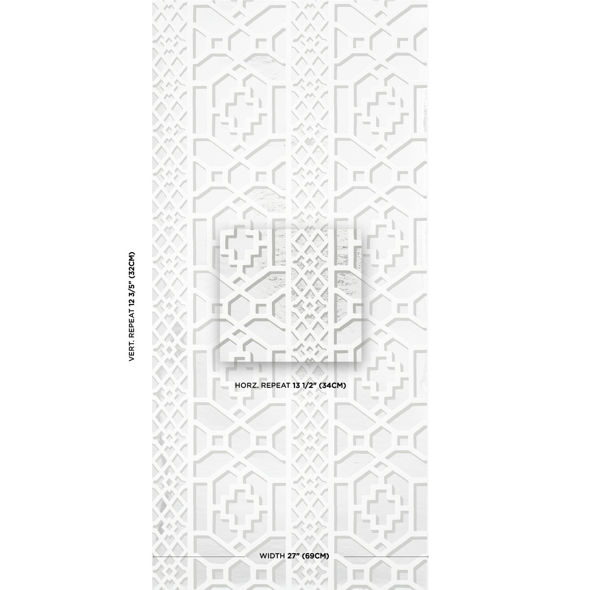 ZANZIBAR-TRELLIS-MYLAR-SILVER-MYLAR-SCHUMACHER-5013641