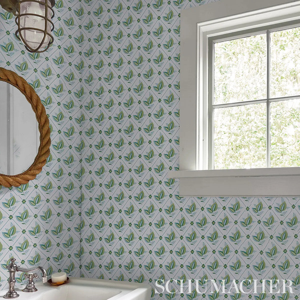 BASILE-TRELLIS-LEAF-AQUA-SCHUMACHER-5014231