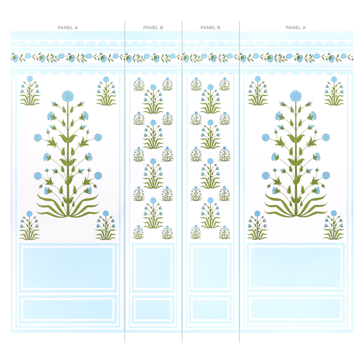 ROYAL-POPPY-PANEL-B-BLUE-SCHUMACHER-5014441