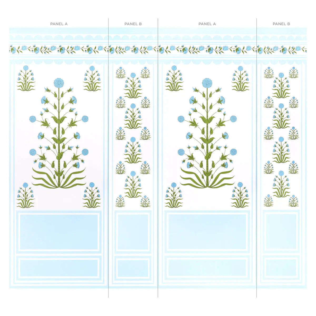 ROYAL-POPPY-PANEL-B-BLUE-SCHUMACHER-5014441