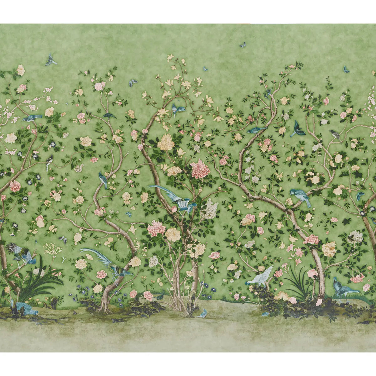 LES-OISEAUX-PANEL-SET-APPLE-GREEN-SCHUMACHER-5015153