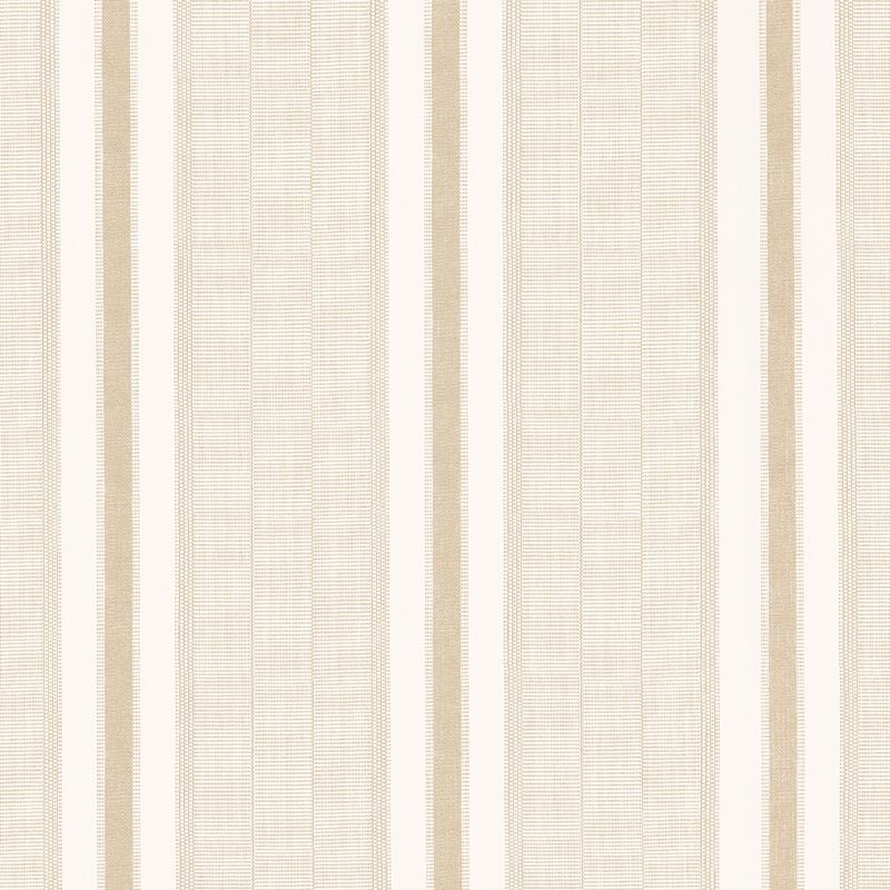 Schumacher Wallpaper 5015805 Ipala Stripe Bisque