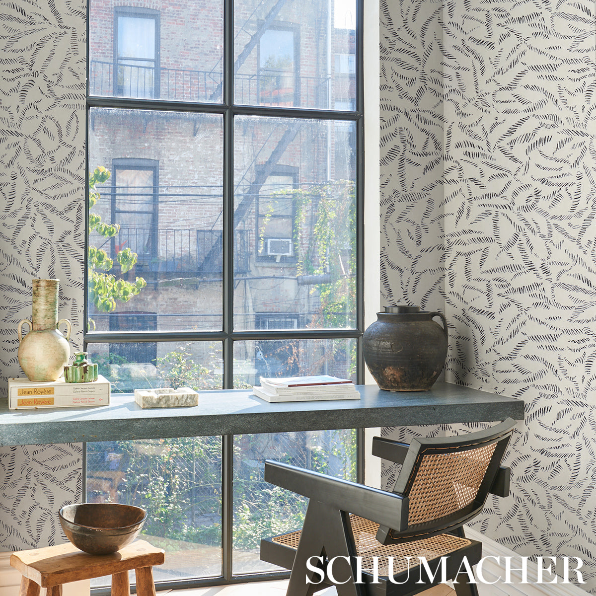 LEAF-BLOOM-CHARCOAL-SCHUMACHER-5016390