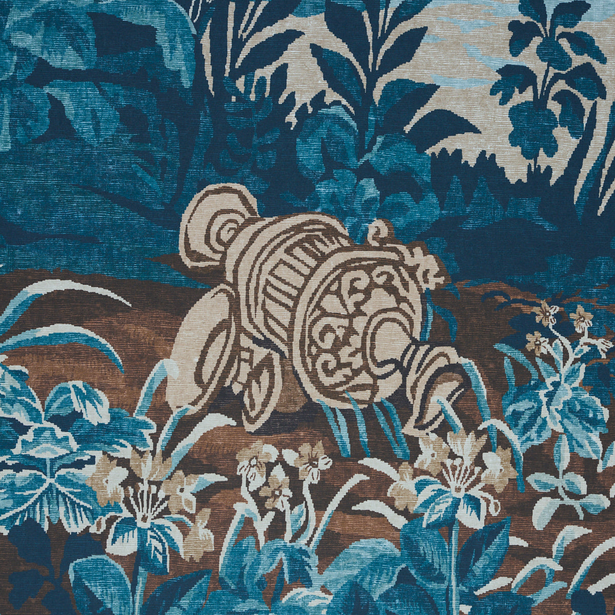 LA-FORT-3-PANEL-SET-ANTIQUE-BLUE-FOREST-SCHUMACHER-5016822