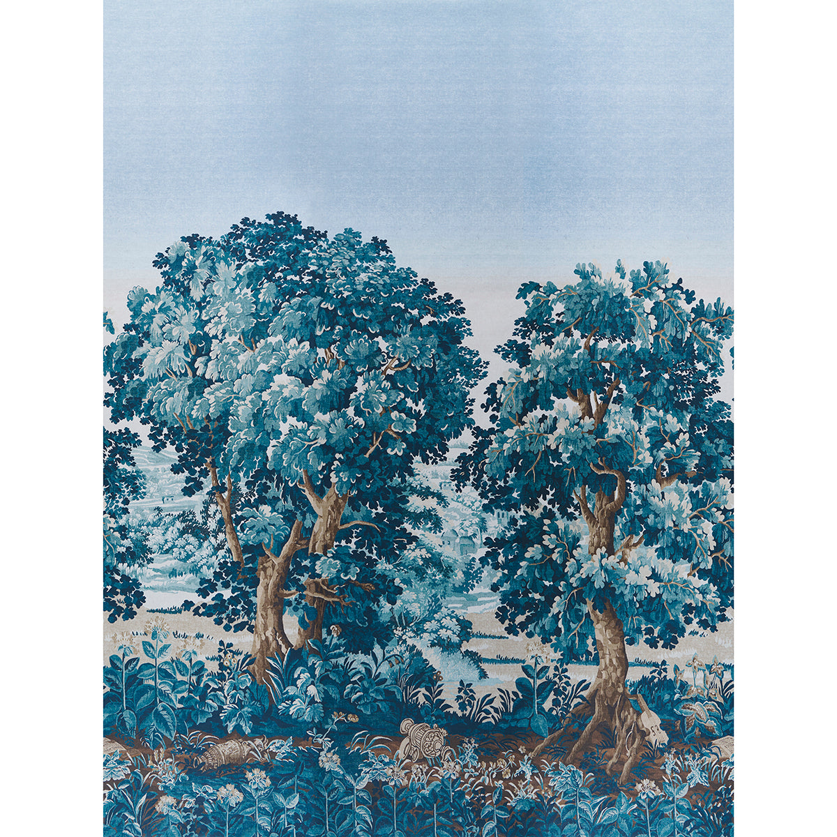 LA-FORT-3-PANEL-SET-ANTIQUE-BLUE-FOREST-SCHUMACHER-5016822