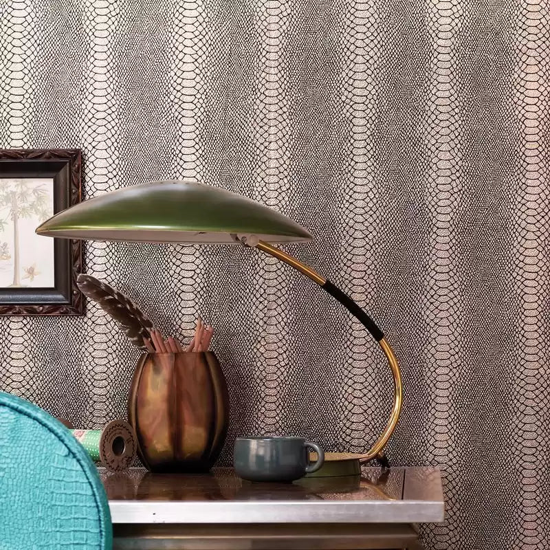 Komodo Cobra Dove/Silver - Osborne & Little - W6302-04 Wallcovering