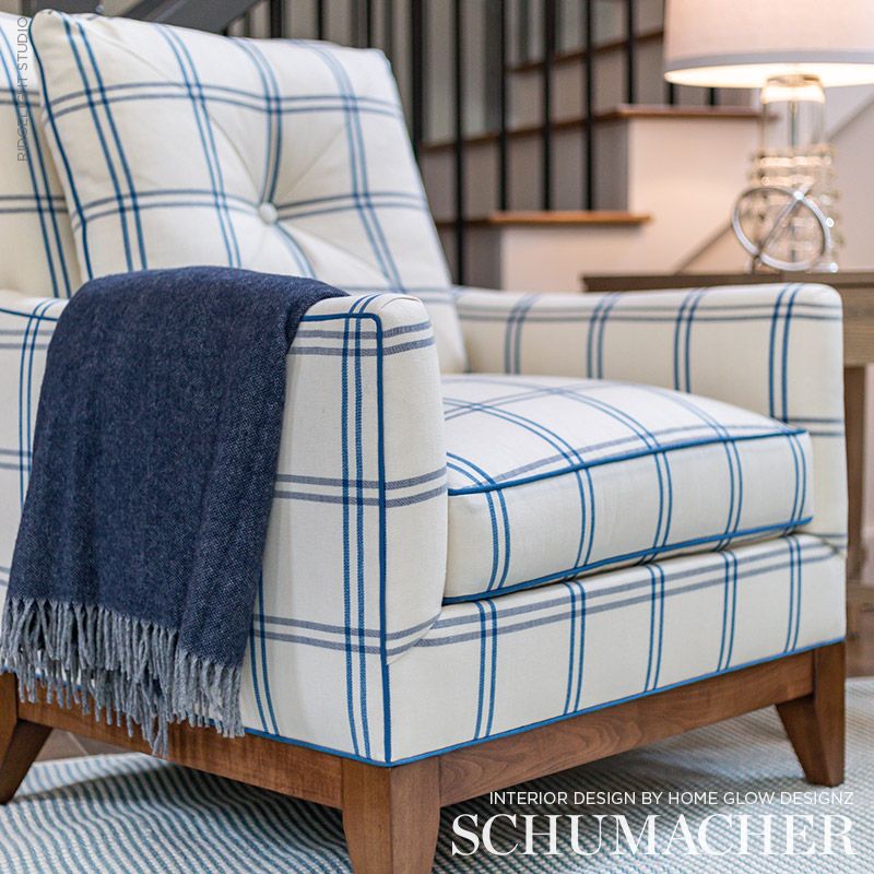 LUBERON-PLAID-INDIGO-SCHUMACHER-55715