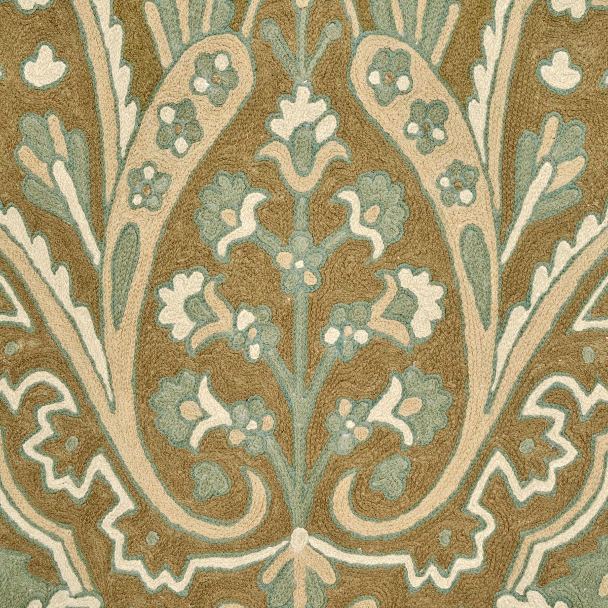 MAHARAJAH-CREWEL-EMBROIDERY-VERDIGRIS-SCHUMACHER-64810