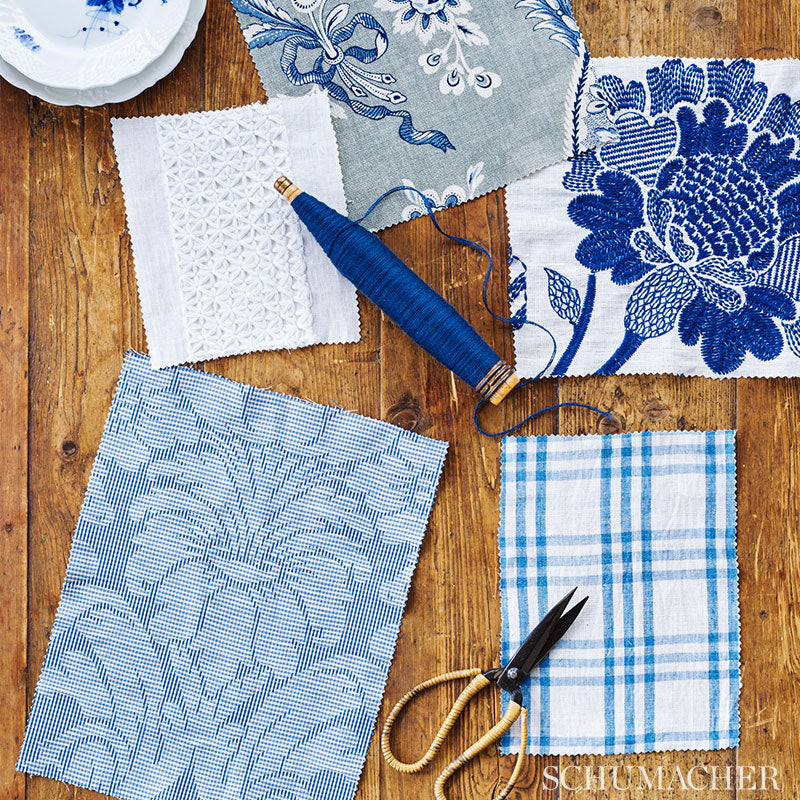 COLETTE-LINEN-SILK-DAMASK-INDIGO-SCHUMACHER-69142