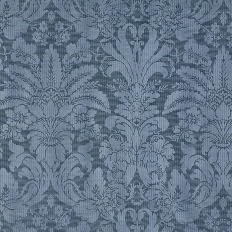 COLETTE-LINEN-SILK-DAMASK-INDIGO-SCHUMACHER-69142