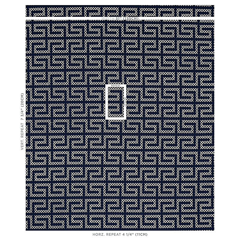 A-MAZE-EMBROIDERY-NAVY-SCHUMACHER-70233