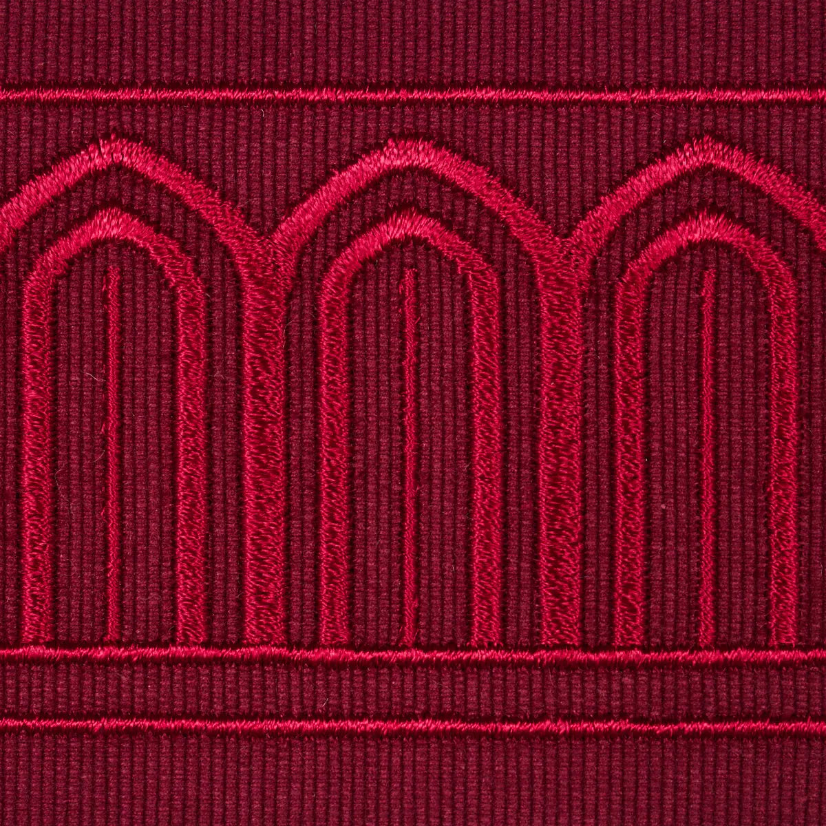 ARCHES-EMBROIDERED-TAPE-MEDIUM-RED-SCHUMACHER-70769