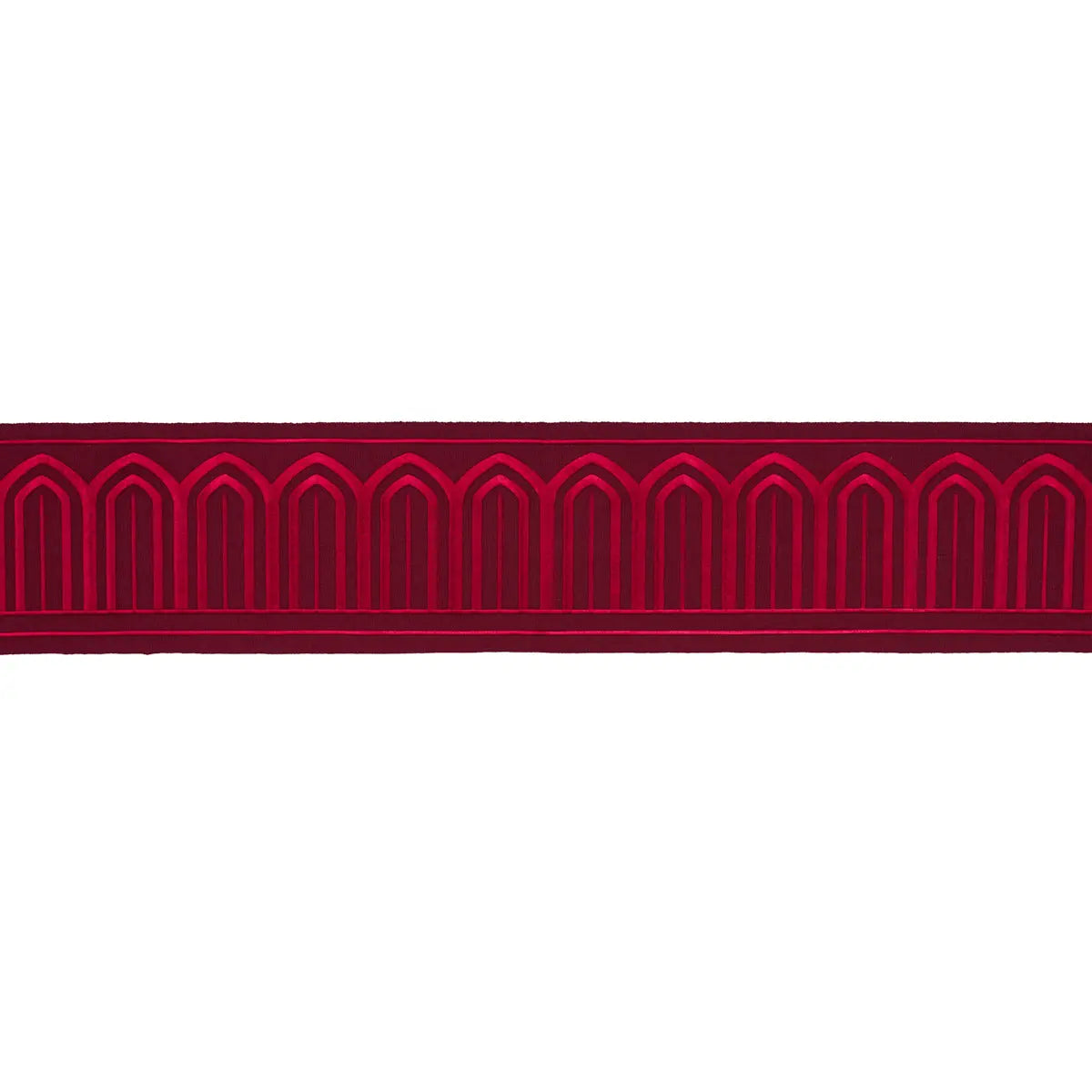 ARCHES-EMBROIDERED-TAPE-WIDE-RED-SCHUMACHER-70778