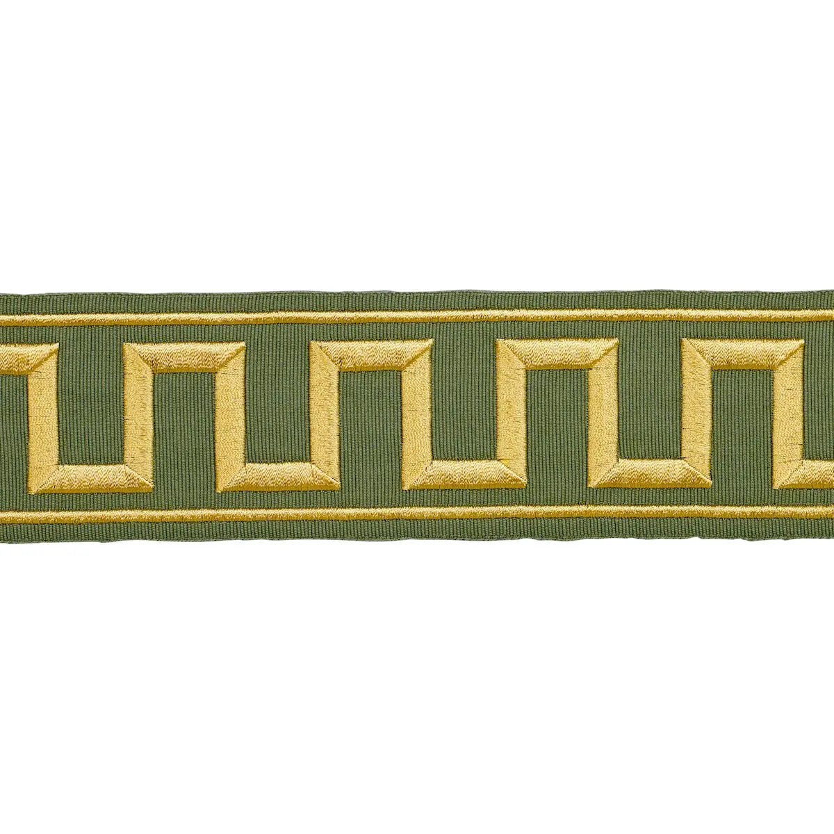 GREEK-KEY-EMBROIDERED-TAPE-OLIVE-SCHUMACHER-70809