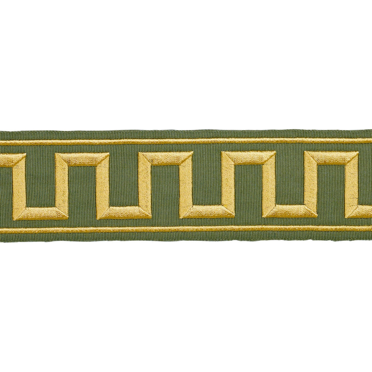 GREEK-KEY-EMBROIDERED-TAPE-OLIVE-SCHUMACHER-70809