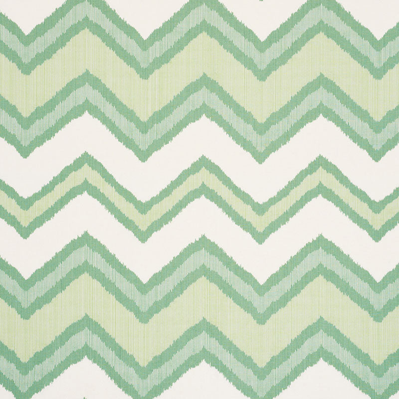 CHEVRON-IKAT-GREEN-SCHUMACHER-72631