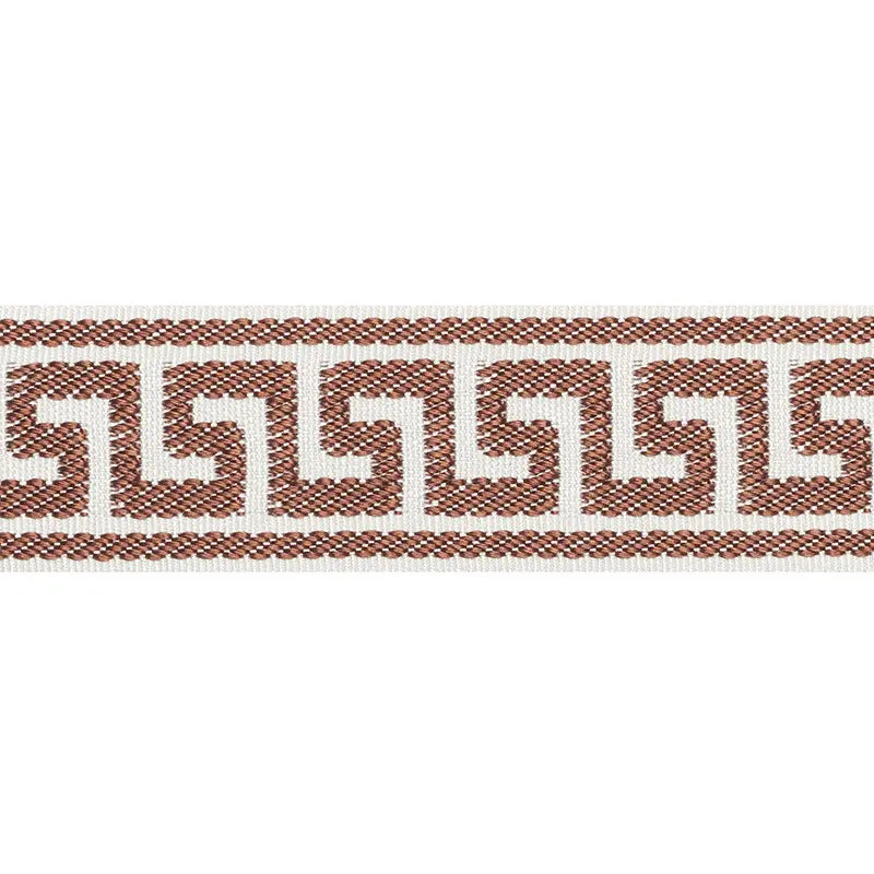 ETIENNE-SILK-GREEK-KEY-NARROW-BROWN-SCHUMACHER-74684