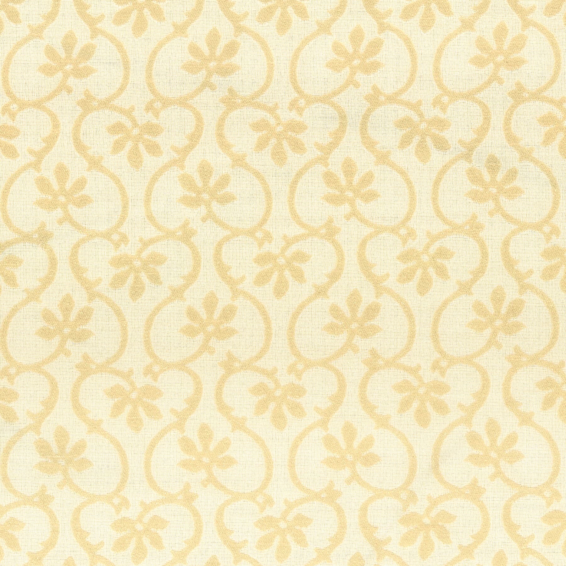 7615-03 Floral Scroll by Stout Fabric