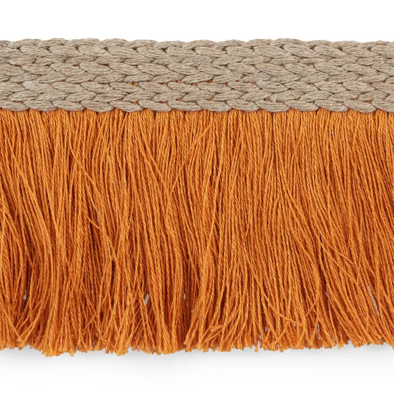 BRAIDED-LINEN-FRINGE-ORANGE-SCHUMACHER-76262