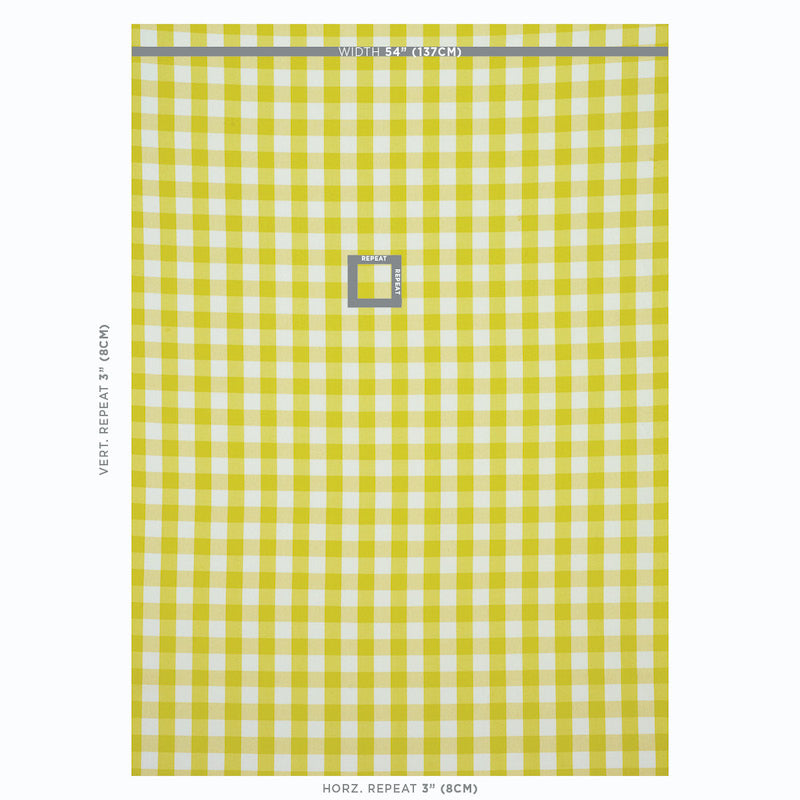 CAMDEN-COTTON-CHECK-YELLOW-SCHUMACHER-77320