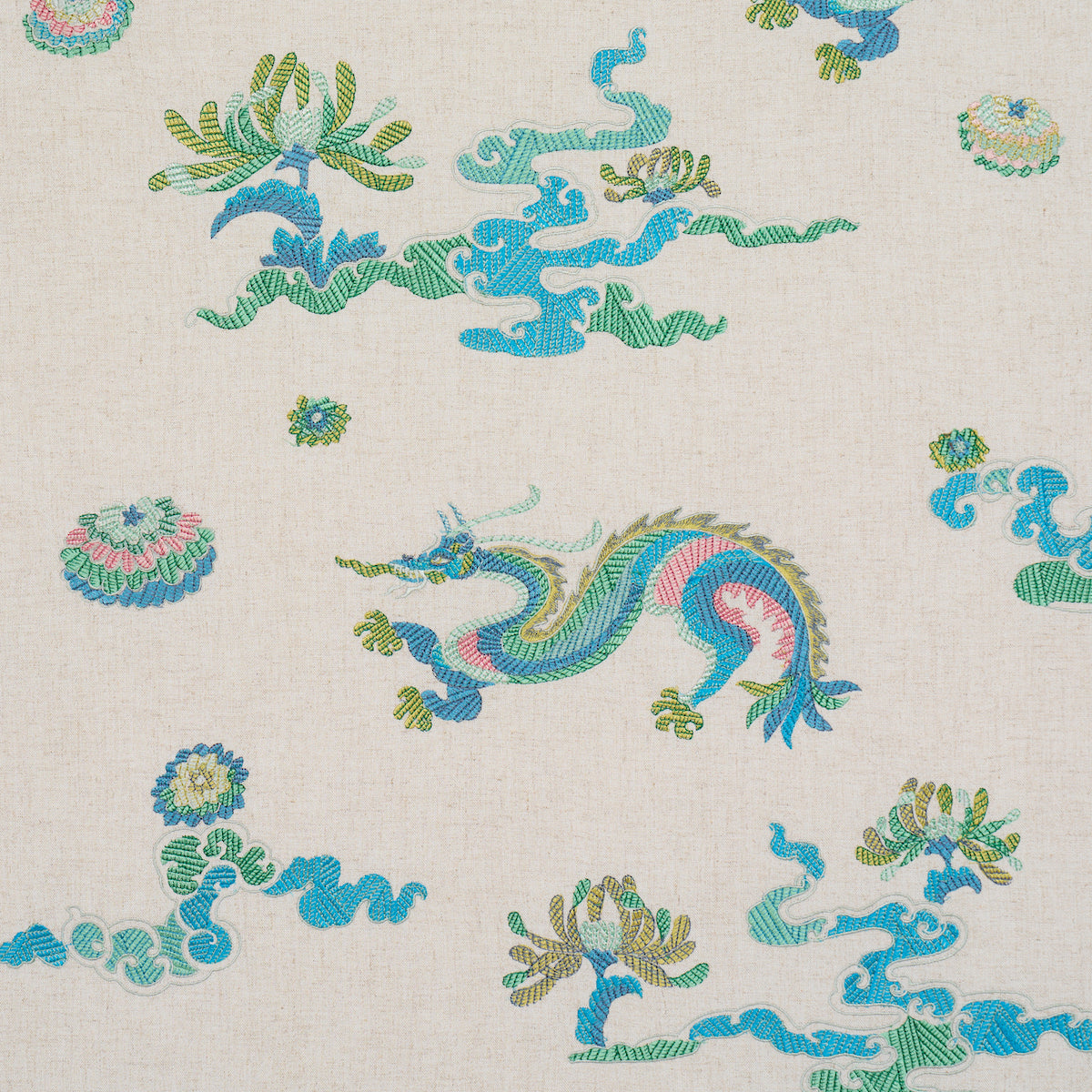 HANLUN-DRAGON-EMBROIDERY-NATURAL-SCHUMACHER-78110