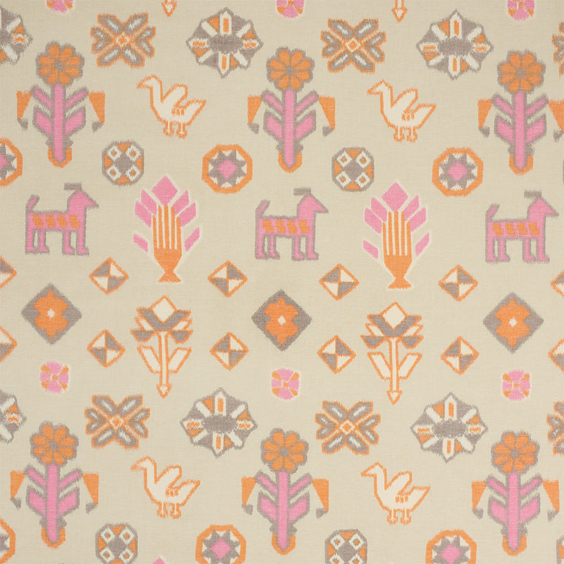 CHUSKA-WARP-PRINT-PINK-ORANGE-SCHUMACHER-78142