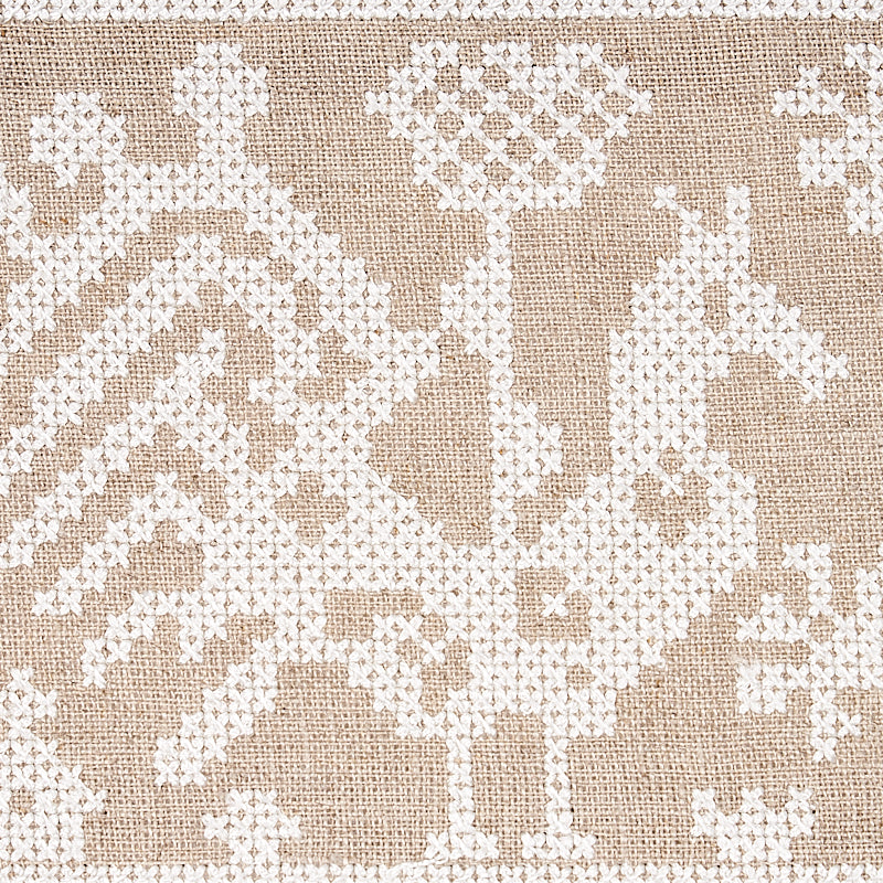 TARPAN-EMBROIDERED-TAPE-NATURAL-SCHUMACHER-80002