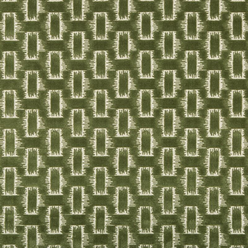 Brunschwig & Fils Fabric 8020116.3 Chambord Velvet Leaf