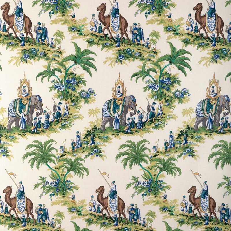 Brunschwig & Fils Fabric 8024104.315 Beauport Promenade Forest