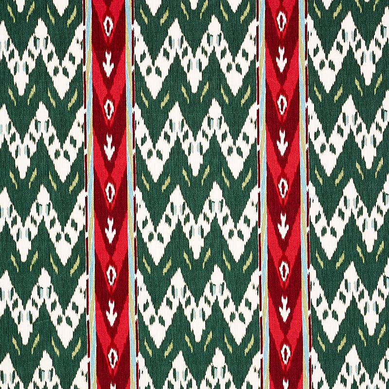 SAMAR-IKAT-VELVET-GREEN-SCHUMACHER-80241