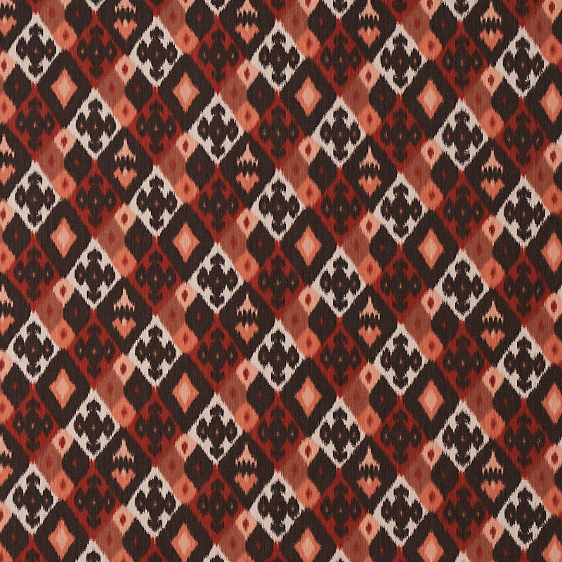 SASHA-DIAMOND-IKAT-TERRACOTTA-SCHUMACHER-80660