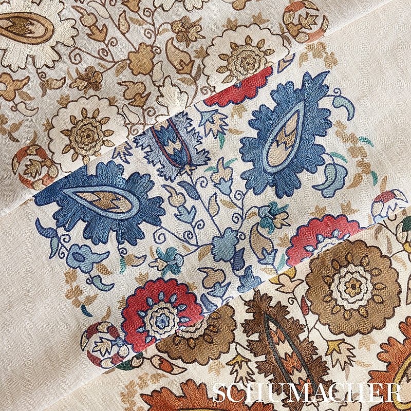 ANATOLIA-EMBROIDERY-BLUE-RED-SCHUMACHER-80750