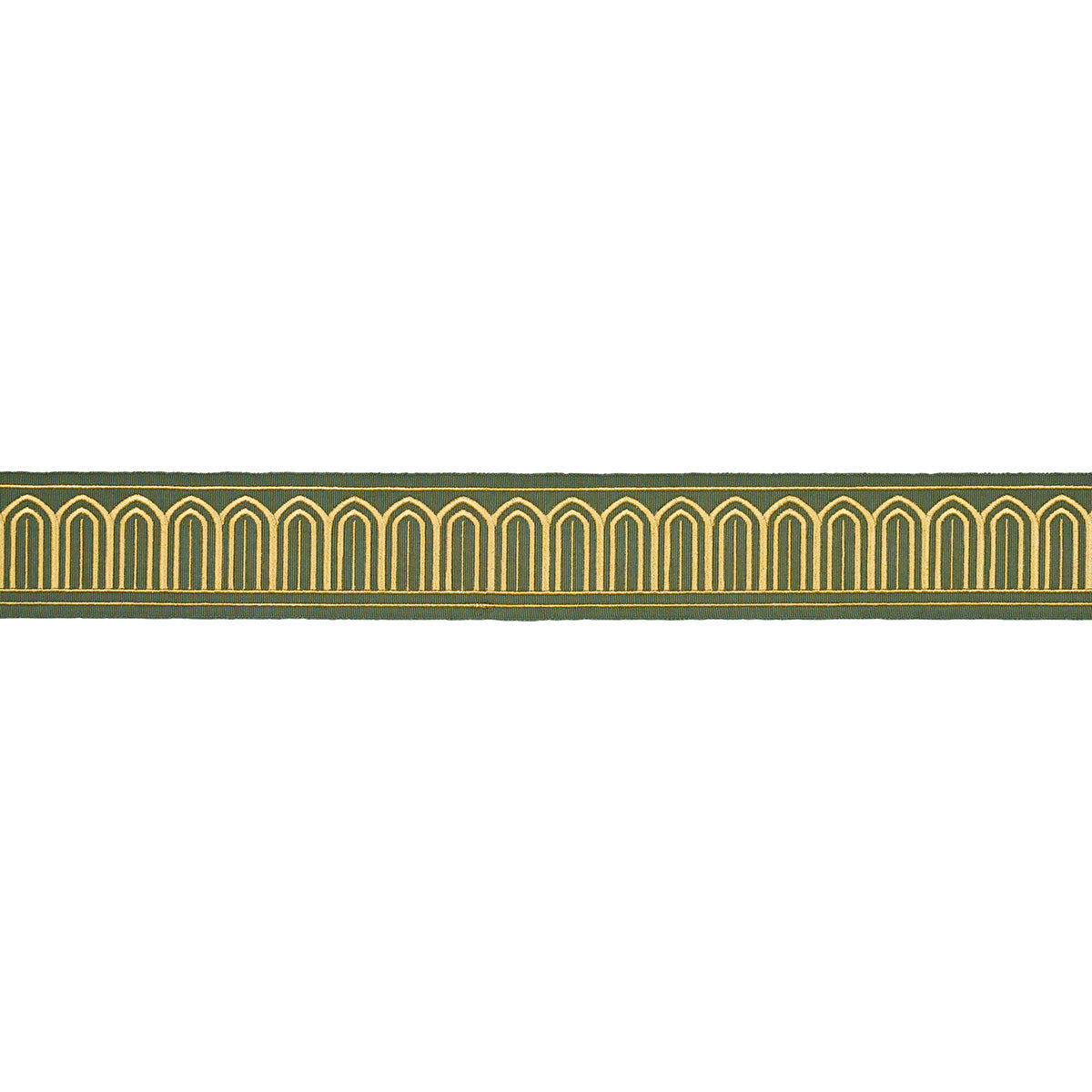 ARCHES-EMBROIDERED-TAPE-MEDIUM-OLIVE-SCHUMACHER-81152