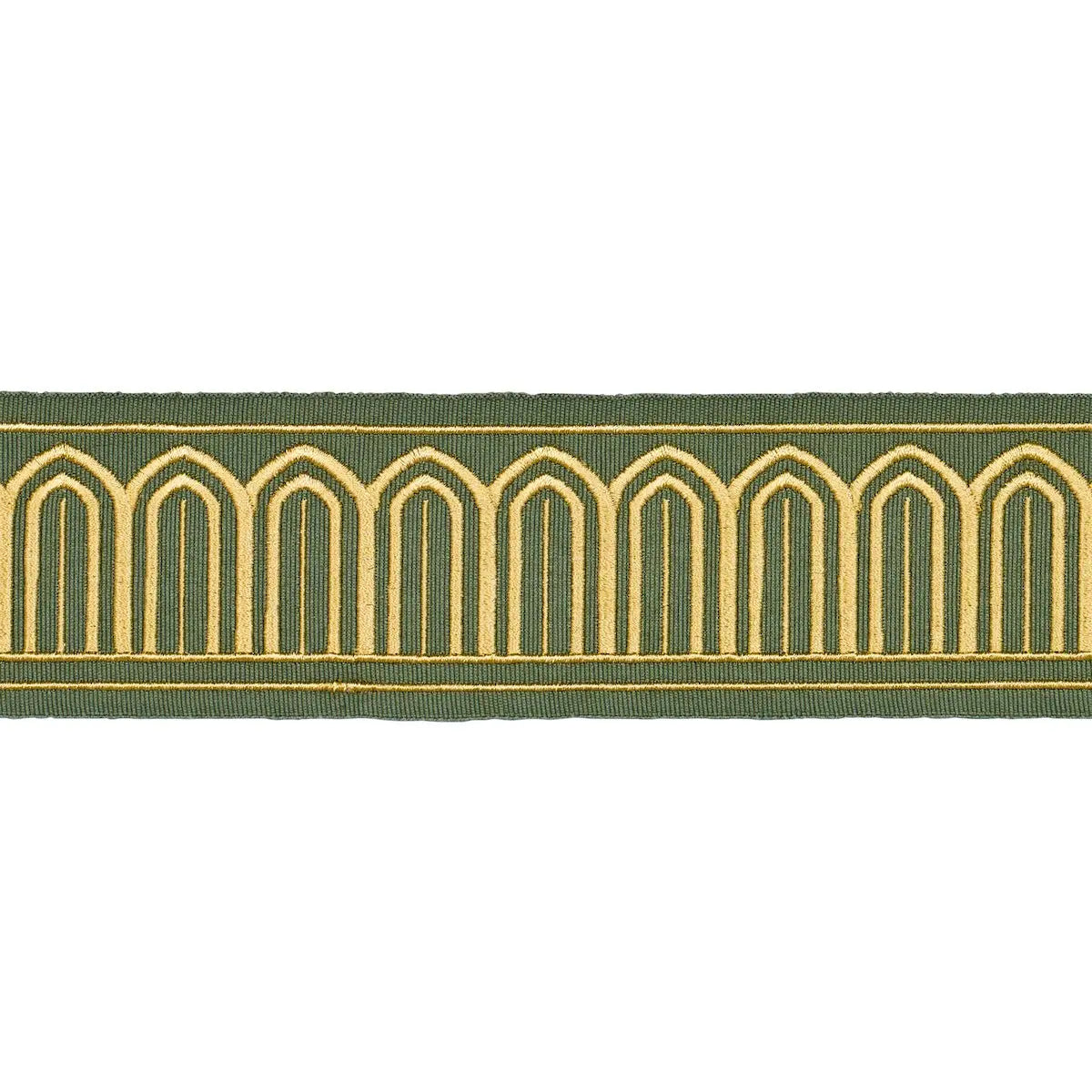 ARCHES-EMBROIDERED-TAPE-MEDIUM-OLIVE-SCHUMACHER-81152