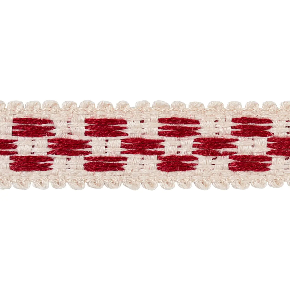 CRAWFORD-CHECK-TAPE-NARROW-CORNWALLIS-RED-SCHUMACHER-81621