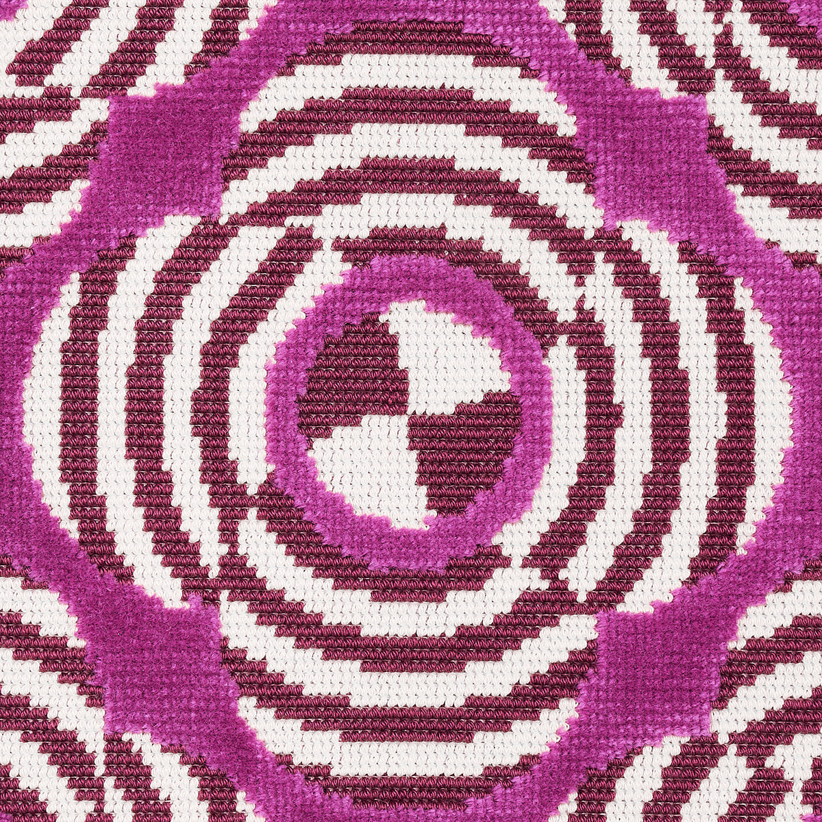 LE-MODERNE-CUT-VELVET-MAGENTA-SCHUMACHER-82262