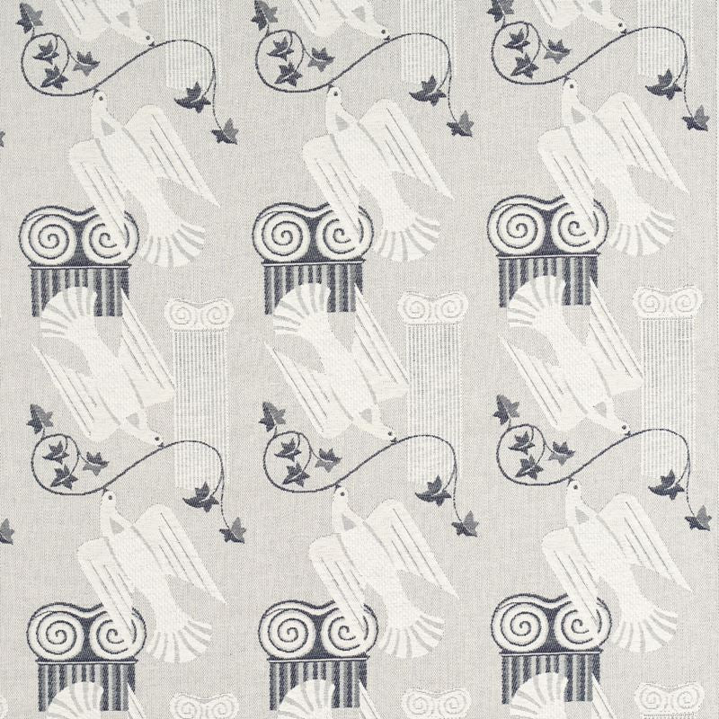 Schumacher Fabric 83110 Cyprus Limestone