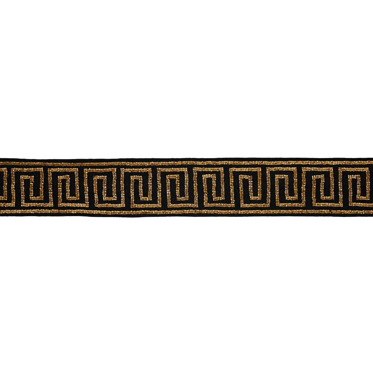 DELPHI-BEADED-TAPE-GOLD-ON-BLACK-SCHUMACHER-83642