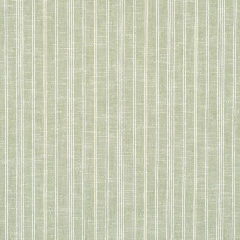 Schumacher Fabric 83714 Lucy Stripe Leaf Green