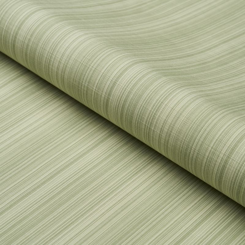 Schumacher Fabric 83720 Gracie Solid Striã‰ Leaf Green