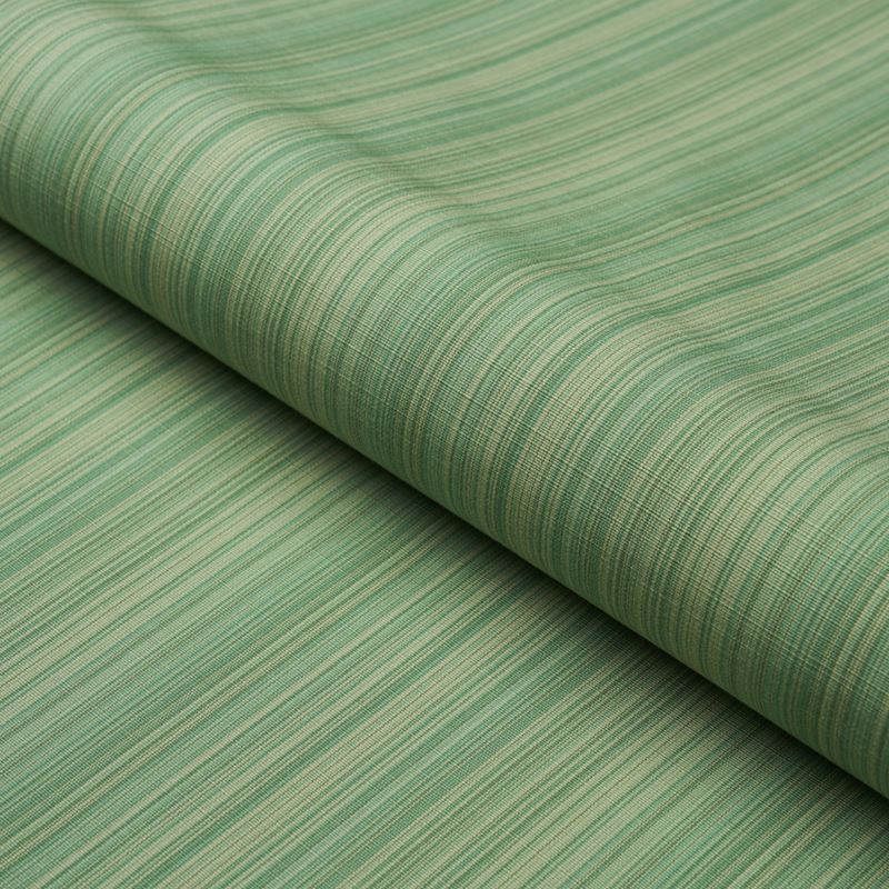 Schumacher Fabric 83721 Gracie Solid Striã‰ Emerald