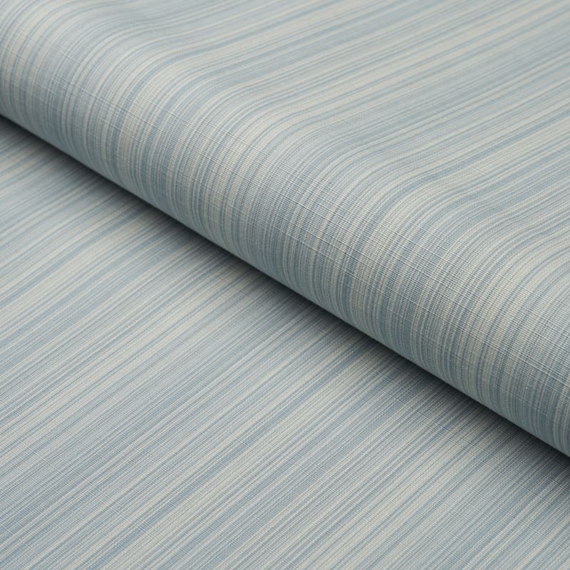 Schumacher Fabric 83728 Gracie Solid Striã‰ China Blue