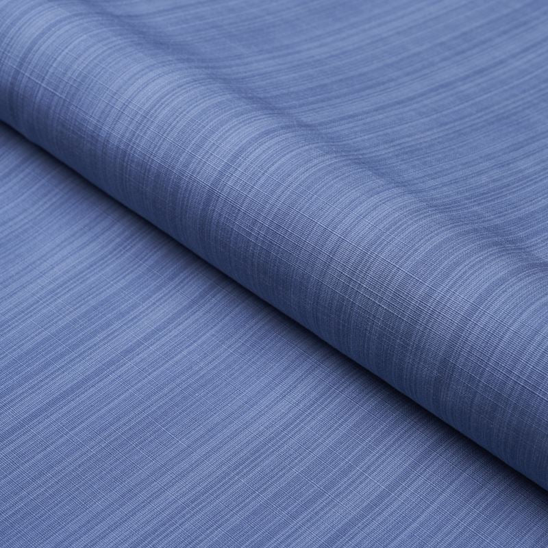 Schumacher Fabric 83729 Gracie Solid Striã‰ Cobalt