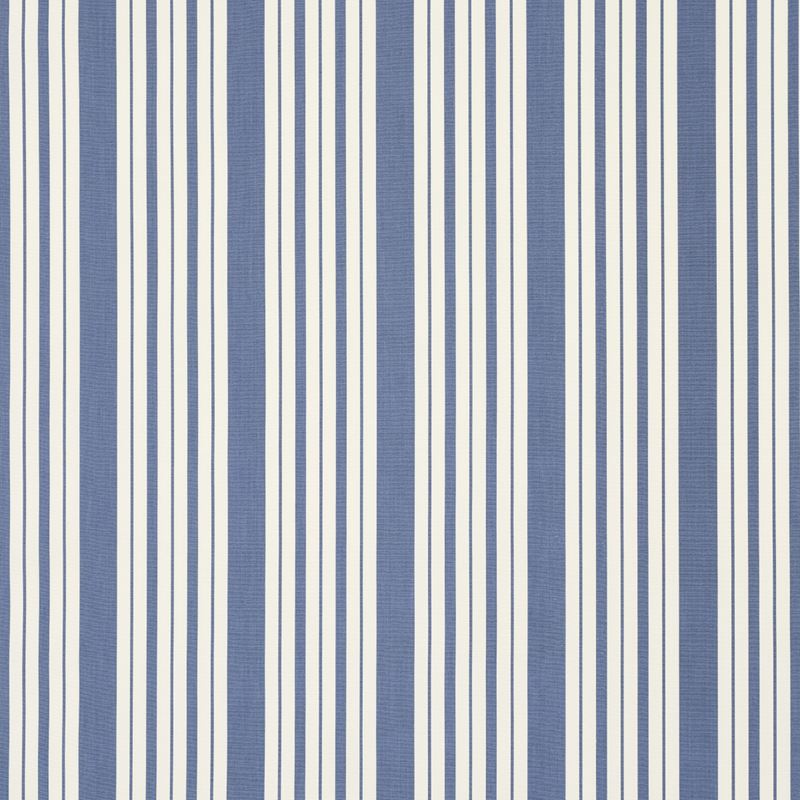 Schumacher Fabric 83801 Markie Stripe Indigo