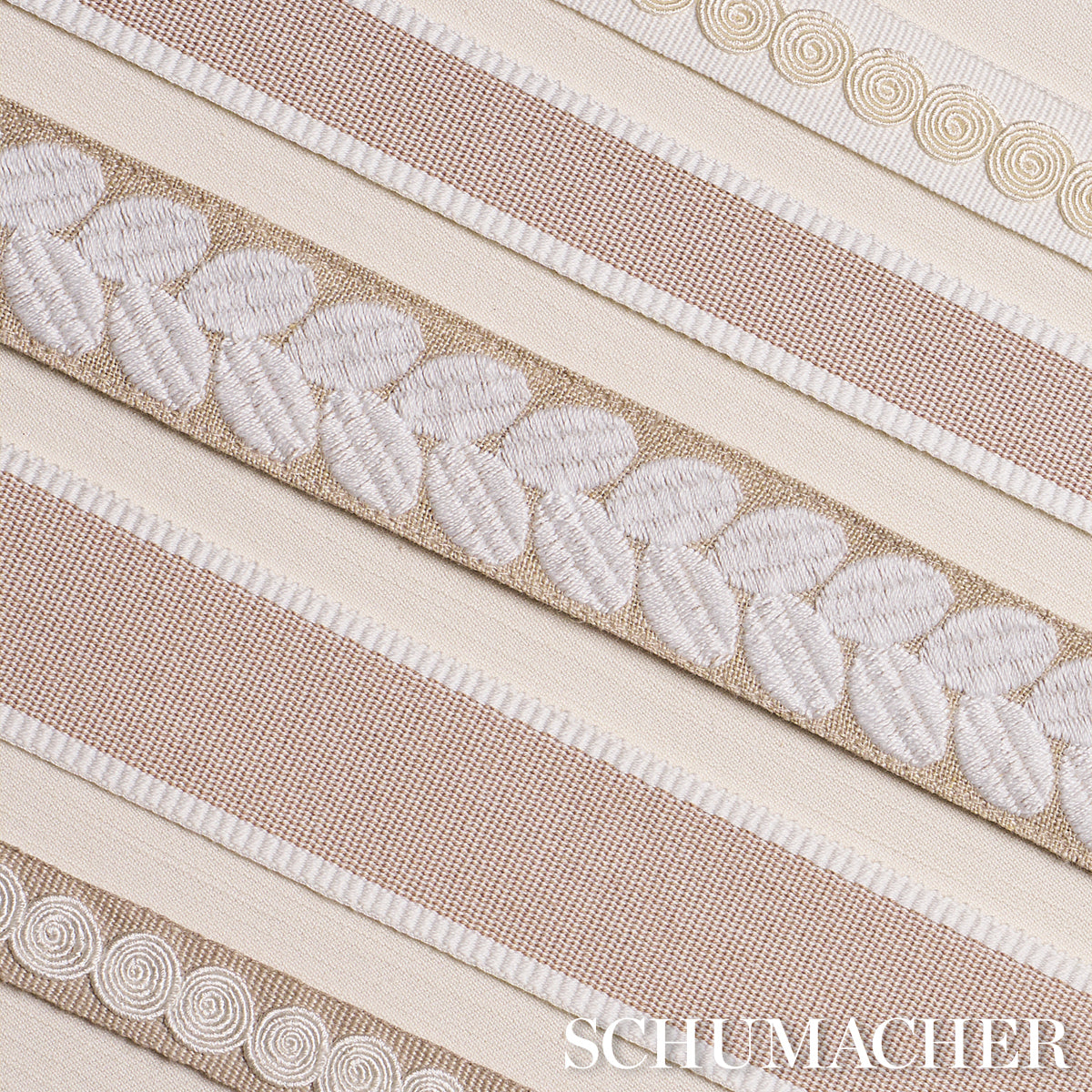 CASTILLE-TAPE-NARROW-IVORY-SCHUMACHER-83881