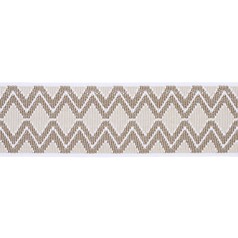 Schumacher Fabric Trim 84103 Pinula Tape Oyster