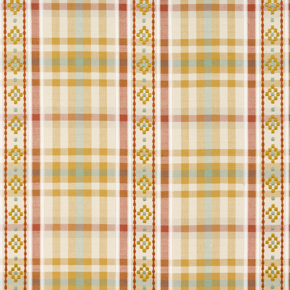 HUTTON-HAND-WOVEN-CHECK-OCHRE-SCHUMACHER-84732